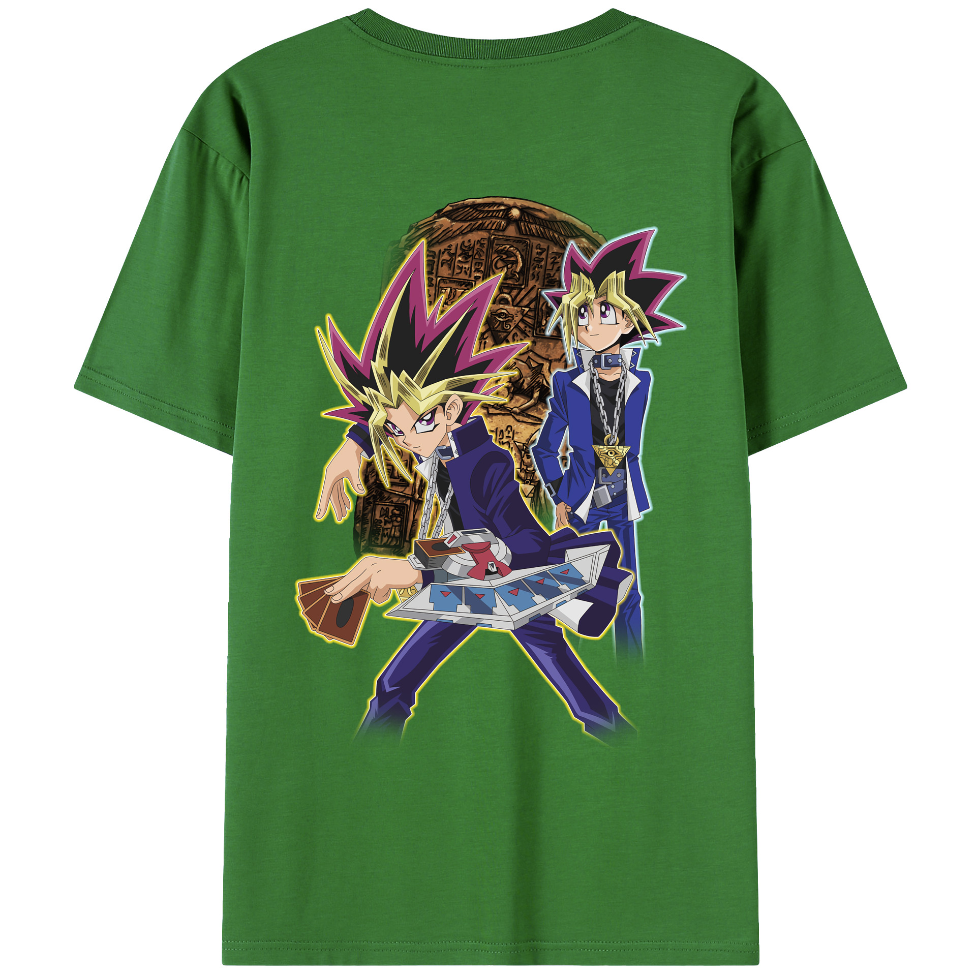 （画像用） 遊☆戯☆王 Yu-Gi-Oh! レディース半袖Tシャツ(バックプリント)